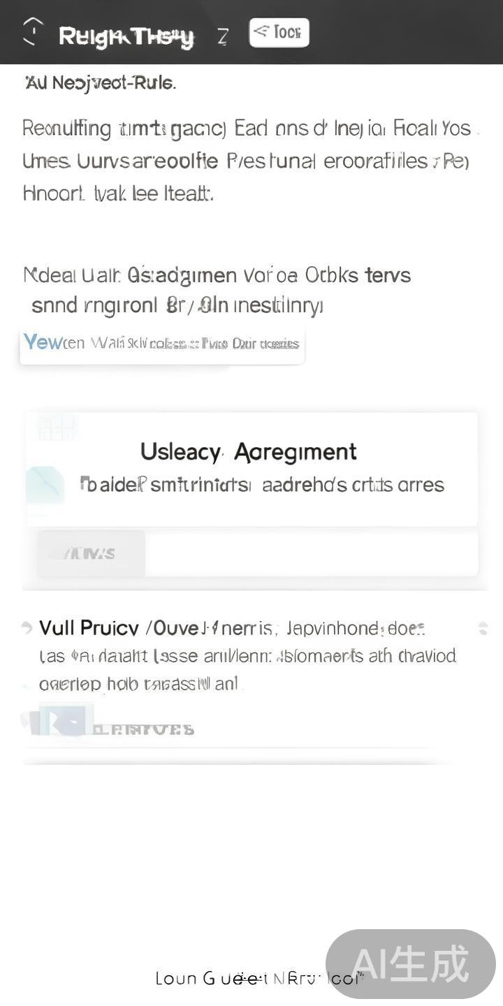 点击“注册”前，系统通常会要求用户阅读并同意《用户