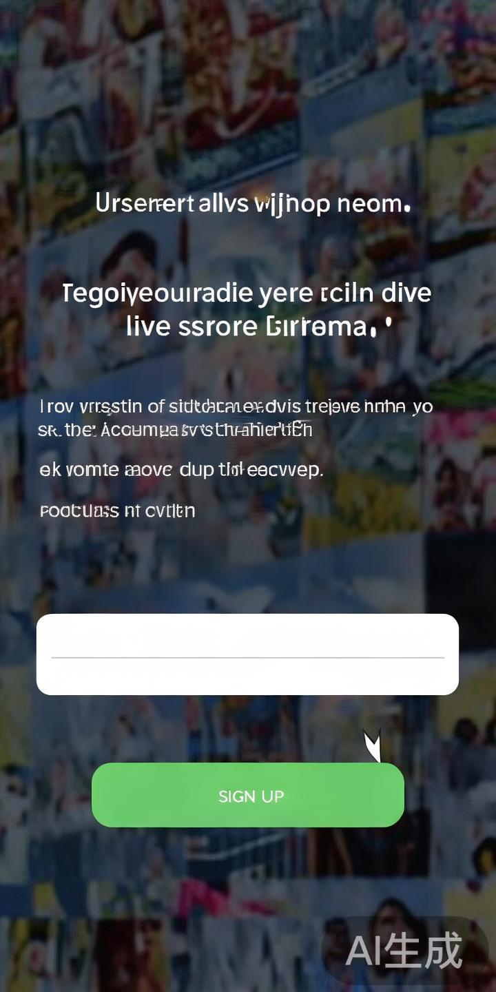 注册登录账号：部分直播可能需要注册账号，填写相关资